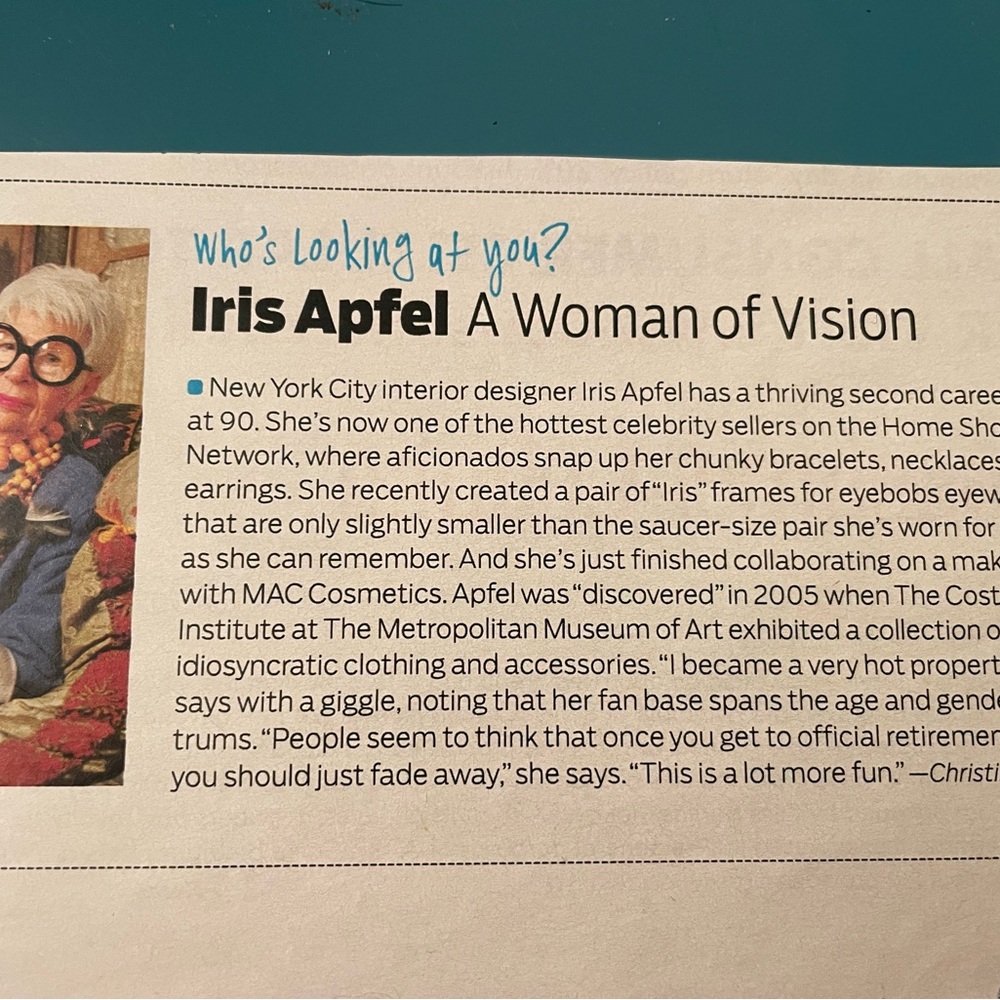 Iris Apfel Coffee Table Book - Picture 4 of 4
